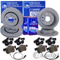 ATE PowerDisc BREMSSCHEIBEN+BELÄGE VORNE+HINTEN passend für BMW 3er E90 1er E87