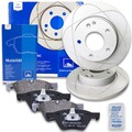 2x ATE Powerdisc Bremsscheiben Ø256mm + Beläge vorne passend für Opel Astra G CC