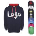 Kontrast Kapuzenpullover Hoodie gestalten Stickerei Text Logo personalisieren