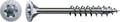 SPAX Universalschraube, Teilgewinde, Senkkopf, T-STAR plus T20, 4CUT, WIROX