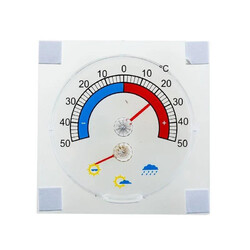 Fensterthermometer Thermometer selbstklebend Aussenthermometer Luftfeuchtigkeit