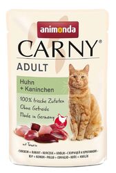 4017721830836 ANIMONDA Carny Adult Chicken and rabbit - nassfutter für Katzen - 