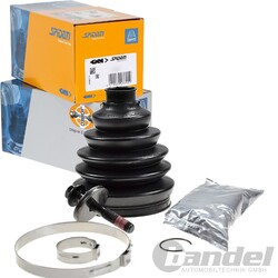 SPIDAN LÖBRO ACHSMANSCHETTE SATZ passend für VOLVO C70 S40 S60 S70 S80 V40 V70