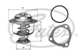 Gates Thermostat, Kühlmittel für MITSUBISHI  passend für NISSAN