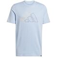 adidas T-Shirt Tee Hemd für Herren Männer mit Rundhalsausschnitt 100% Baumwolle