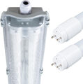 60/120/150cm LED Feuchtraumleuchte Wannenleuchte Keller Werkstattlampe. +Röhren