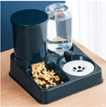 Automatischer Futterautomat Futterspender Katze & Hunde 2 in 1 Wasserspender