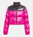 WOMENS The North Face 1996 Retro Short Nuptse jacket 700 Pink new size XL✅