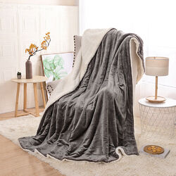 Kuscheldecke Wohndecke Flanell Fleecedecke Sofadecke Überwurfdecke extra Dicke