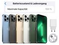 Apple iPhone 13 Pro Max - 128 256 GB - SEHR GUT - Silber Graphit Gold 100% Batt