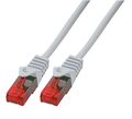 BIGtec 10m LAN Kabel Gigabit Ethernet Netzwerkkabel Patchkabel DSL grau