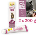 Gimcat Malt-Soft Paste Extra - Anti-Hairball Katzensnack -1 Tube (2 x 200 g)
