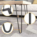 Hairpin Tischbeine 4er-Set Leg Tischgestell Möbelfuß Tischkufen Tischfüße Stahl