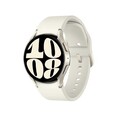 SAMSUNG Galaxy Watch6 40mm Aluminiumgehäuse mit Silikonarmband - Gold (Wi-Fi...
