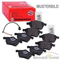 ZIMMERMANN BREMSBELÄGE BREMSKLÖTZE VORNE+HINTEN FÜR AUDI A3 8P BJ 03-13