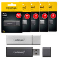Intenso USB Stick Alu Line 4 8 16 32 64 128 GB Flash Drive Speicherstick USB 2.0