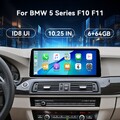 12.3'' Android 14 Autoradio Für BMW 5er F10 F11 NBT CarPlay DAB+ 8-Kern 64GB DSP