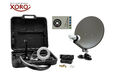 XORO MCA 38 HD Koffer Set Satellitenantenne, DVB-S2 Receiver, LNB mit SAT-Finder
