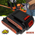 2x 18V 3,0Ah Li-Ion Ersatzakku für Black & Decker BL2018 BL2018-XJ BL1518 LBXR20