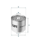 Kraftstofffilter Filtereinsatz 24.360.00 UFI für FORD RENAULT SEAT PEUGEOT VW