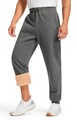 Jogginghose Herren Winter Sporthose Thermo Gefütterte Fleecehose Dicke Warme ...