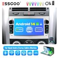 Android 14 64G DAB+ Autoradio CarPlay Für Opel Corsa C D Astra H Zafira B GPS BT