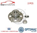 RADLAGERSATZ RADLAGER SATZ PAAR HINTEN OPTIMAL 912124 2PCS H NEU OE QUALITÄT