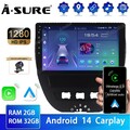 KAM Für Peugeot 107 Citroen C1 Toyota Aygo Autoradio Android 14 Carplay 2+32G BT