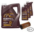 FEBI BILSTEIN Ölfilter 8L MANNOL Energy Formula PD 5W-40 für Mercedes-Benz