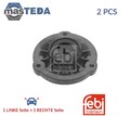 45957 FEDERBEINLAGER DOMLAGER PAAR VORNE FEBI BILSTEIN 2PCS FÜR BMW 5,6,F10,F06