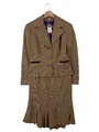 DOLCE & GABBANA Strick Twin Set Damen Twin Set Gr. DE 38 braun Elegant