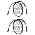 2X FAST ABS-SENSOR RADDREHZAHL VORNE BEIDSEITIG PASSEND FÜR OPEL VIVARO RENAULT