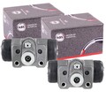 2X A.B.S. RADBREMSZYLINDER 23,8mm HINTEN passend für ISUZU D-MAX