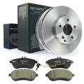 Bremsbeläge + Sensor + Bremsscheiben vorne für Mercedes-Benz W204 S204 W212 R172