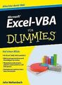Excel-VBA für Dummies (Fur Dummies) von Walkenbach,... | Buch | Zustand sehr gut