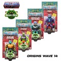 MASTERS OF THE UNIVERSE Origins | Wave 14 | Mattel He-man Spikor Sssqueeze