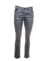 Rene Lezard Jeans Damen Hose Gr. 36 Baumwollmix Stretch, Dunkelgrün - Top 🆒