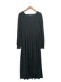 Esprit Wickelkleid Damen M Schwarz Elegant Raffungen Midikleid Viskose