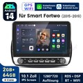 Autoradio Für Benz Smart Forfour Fortwo 2015-2019 Carplay Android 14 GPS Nav 64G