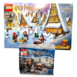 🧙‍♂️ LEGO 76418 Harry Potter Adventskalender 2023 + LEGO 30392 Hermine Polybag