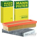 MANN FILTER INSPEKTIONSPAKET passend für DACIA DOKKER KE LODGY JS 1.6 / 83 PS