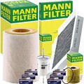 MANN FILTER INSPEKTIONSPAKET passend für SMART 450 0.6/71 PS CABRIO COUPE 599ccm