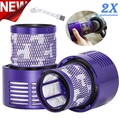 2 Stück Filter für Dyson V12 Detect Slim Absolute Extra HEPA Filter Ersatzfilter