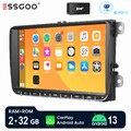 DAB+ 2+32G Für VW GOLF 5 6 Touran Tiguan 9" Android 13 Autoradio Carplay GPS RDS