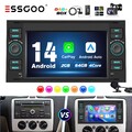 Für Ford Focus Transit MK7 S-Max DAB+ Carplay Android 14 2+64G Autoradio GPS Cam