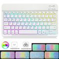 Beleuchtet QWERTZ Tastatur Maus Für Amazon Fire Max 11 HD 10 | HD 10 Plus 2023