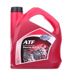 MPM ATF Dextron III F/G ATF III Automatikgetriebeöl Vollsynthetiköl Rot 4L 16004