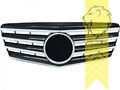 Sportgrill Kühlergrill für Mercedes Benz E-Klasse W211 chrom schwarz