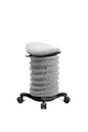 Topstar Sitness 4D Hocker mit Rollen grau aktiv sitzen ergonomisch beweglich