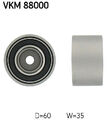 SKF VKM 88000 UMLENK-/FÜHRUNGSROLLE, ZAHNRIEMEN LINKS OBEN LINKS UNTEN FÜR SUBAR